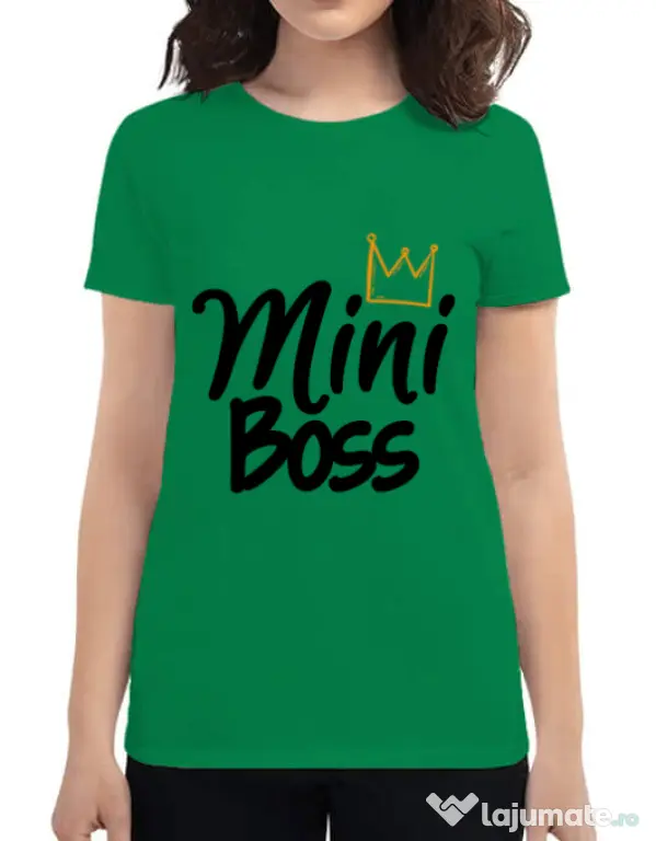 Tricou ADLER dama Mini boss Verde mediu