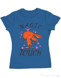 Tricou ADLER dama Magic touch Albastru azuriu