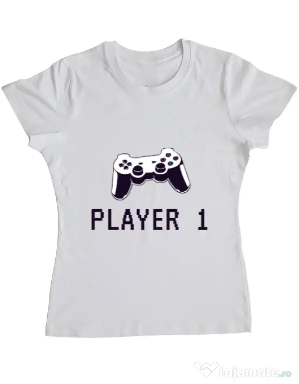 Tricou ADLER dama Player 1 Alb