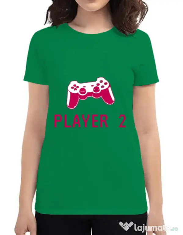 Tricou ADLER dama Player 2 Verde mediu