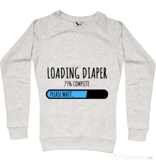 Bluza ADLER dama Loading diaper Migdala melanj