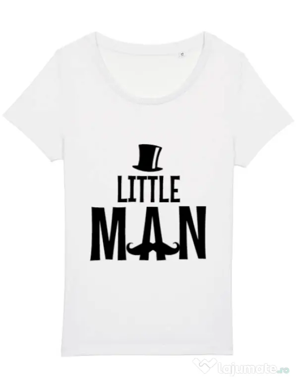 Tricou STANLEY STELLA dama Little man Alb