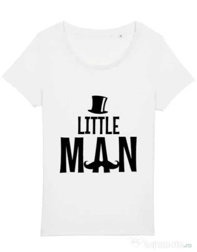 Tricou STANLEY STELLA dama Little man Alb