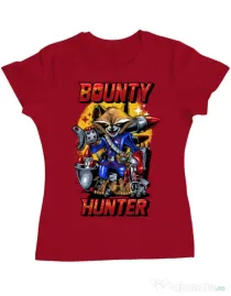 Tricou ADLER dama Bounty hunter Rosu
