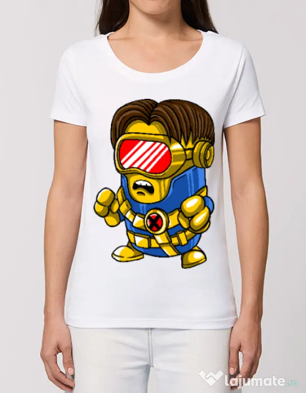 Tricou STANLEY STELLA dama Cyclops minion Alb