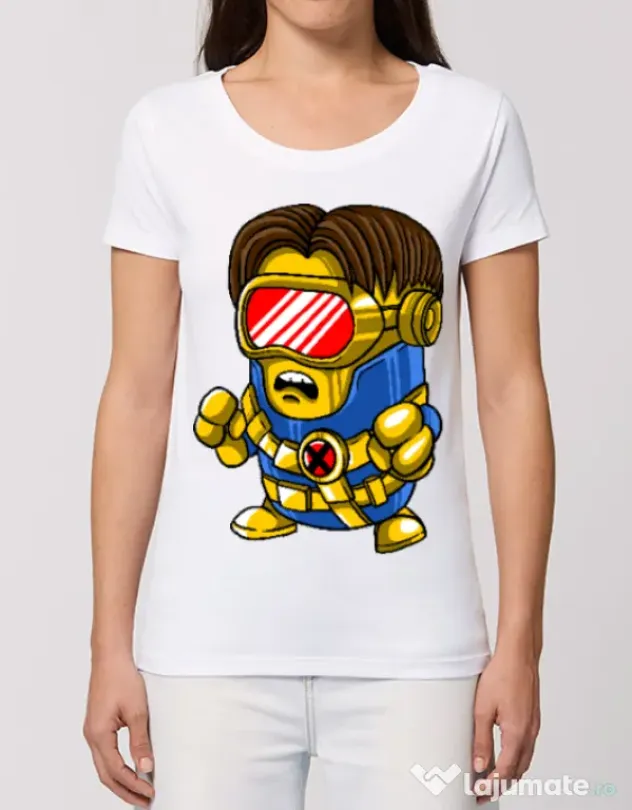 Tricou STANLEY STELLA dama Cyclops minion Alb