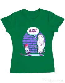 Tricou ADLER dama How is the inside Verde mediu