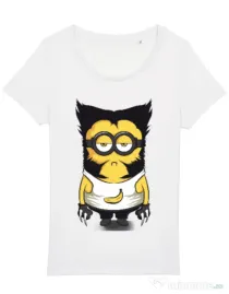 Tricou STANLEY STELLA dama Wolve minion Alb