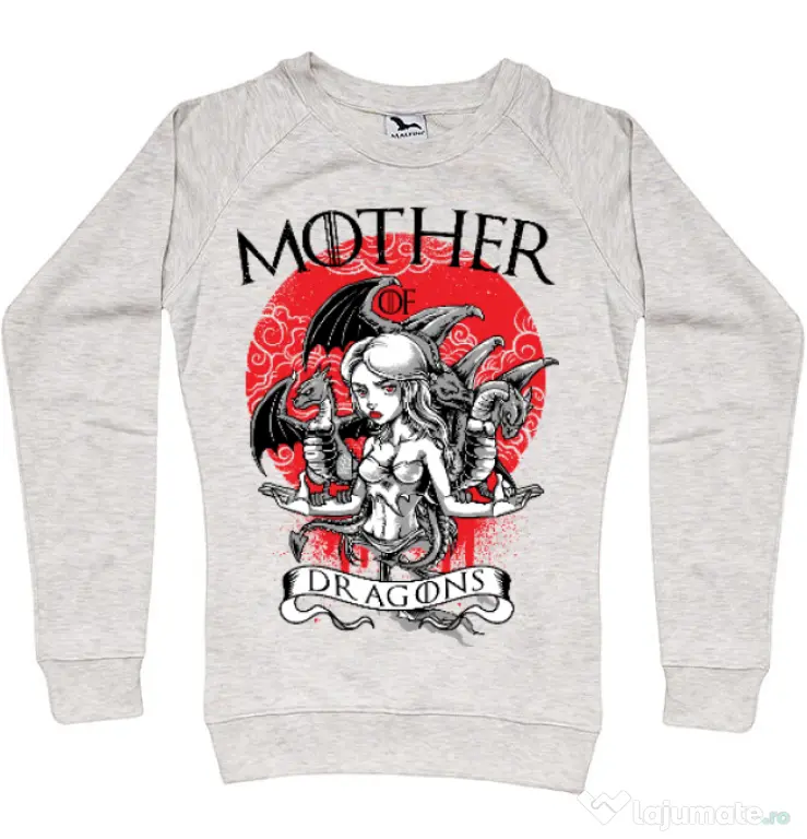 Bluza ADLER dama Mother of dragons Migdala melanj