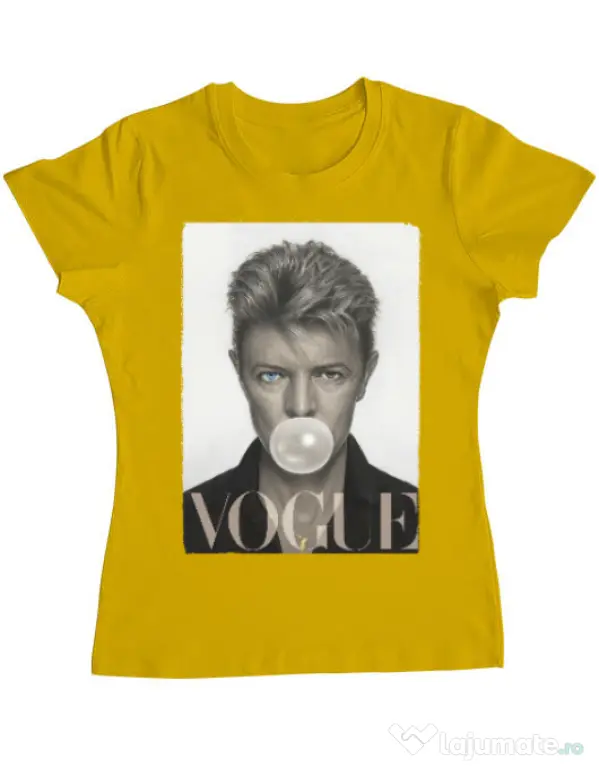 Tricou ADLER dama Bowie Galben