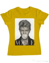Tricou ADLER dama Bowie Galben