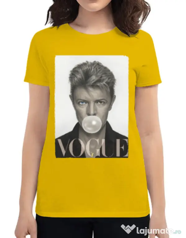 Tricou ADLER dama Bowie Galben