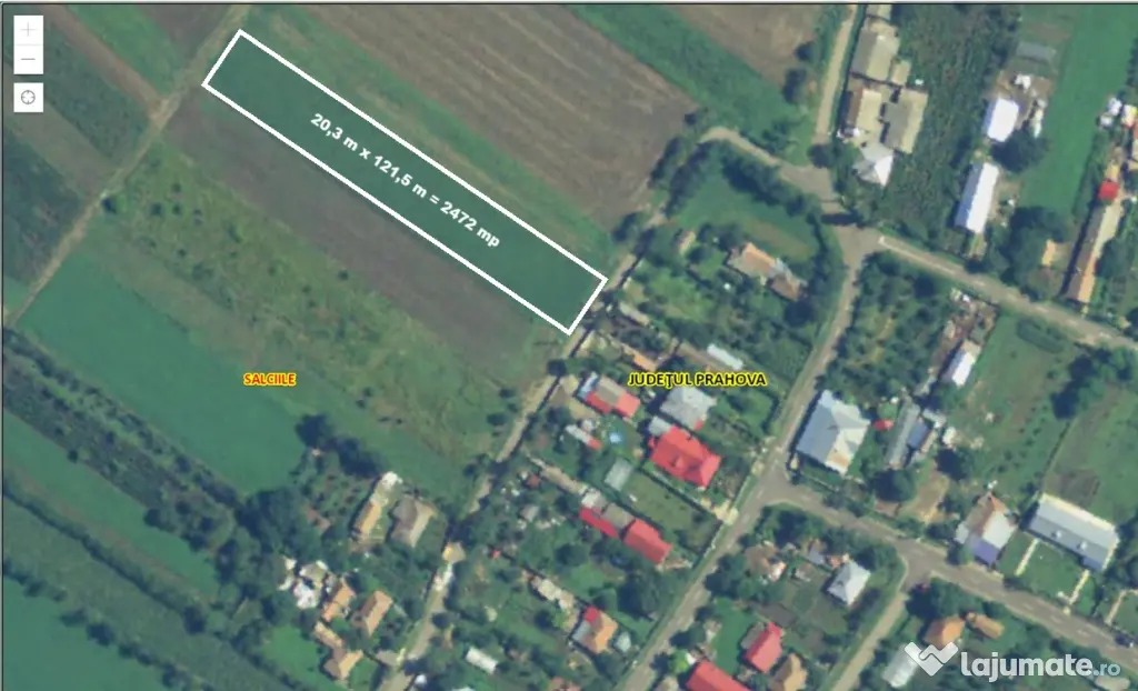 Teren 2472mp Eco pentru “VIAȚA LA ȚARĂ” în Sălciile, Prahova