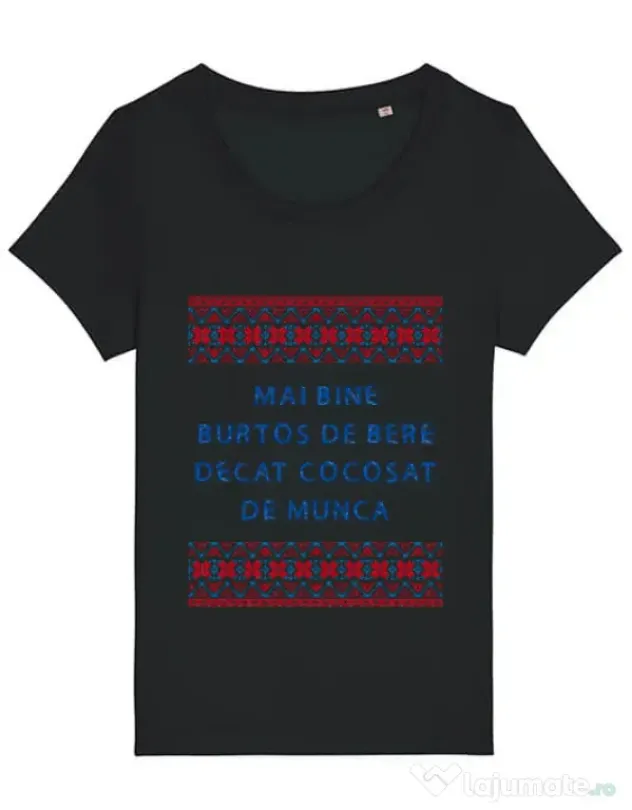 Tricou STANLEY STELLA dama Burtos de bere Negru