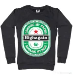 Bluza ADLER dama Highagain Negru melanj