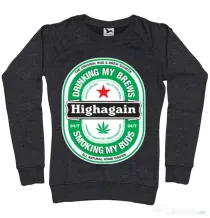 Bluza ADLER dama Highagain Negru melanj