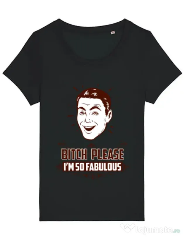 Tricou STANLEY STELLA dama Fabulous Negru