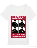Tricou STANLEY STELLA dama In case of emergency Alb