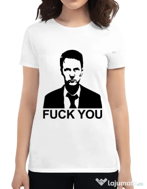 Tricou ADLER dama Jack FY Alb
