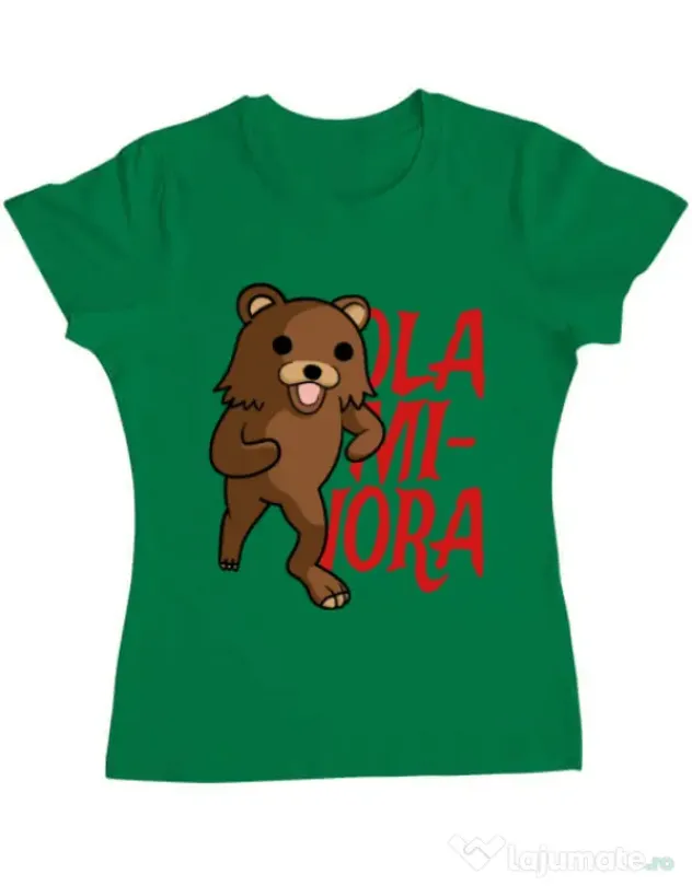 Tricou ADLER dama Ola minora Verde mediu