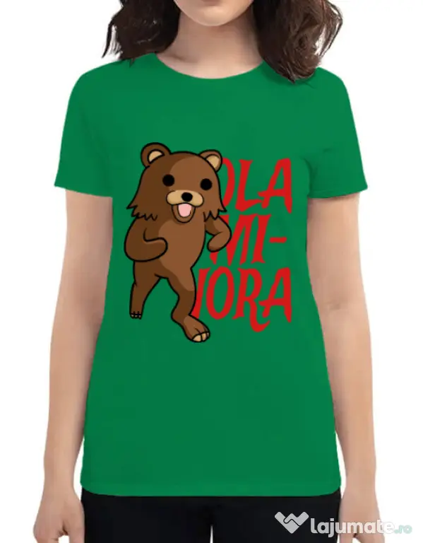 Tricou ADLER dama Ola minora Verde mediu