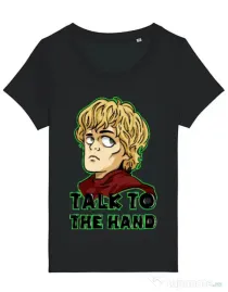 Tricou STANLEY STELLA dama Talk to the hand Negru
