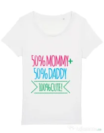 Tricou STANLEY STELLA dama 100 Cute Alb