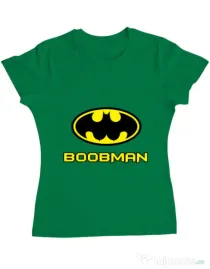 Tricou ADLER dama Boobman Verde mediu