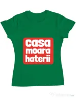 Tricou ADLER dama Casa moara haterii Verde mediu