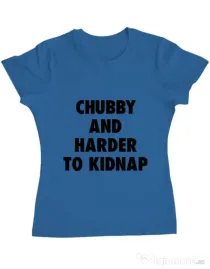 Tricou ADLER dama Chubby Albastru azuriu