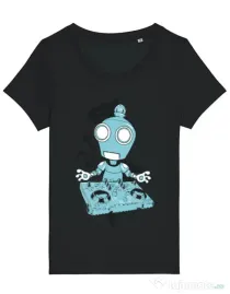 Tricou STANLEY STELLA dama Dj robot Negru