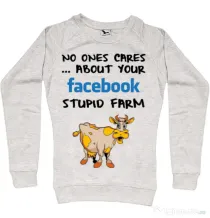 Bluza ADLER dama Stupid farm Migdala melanj
