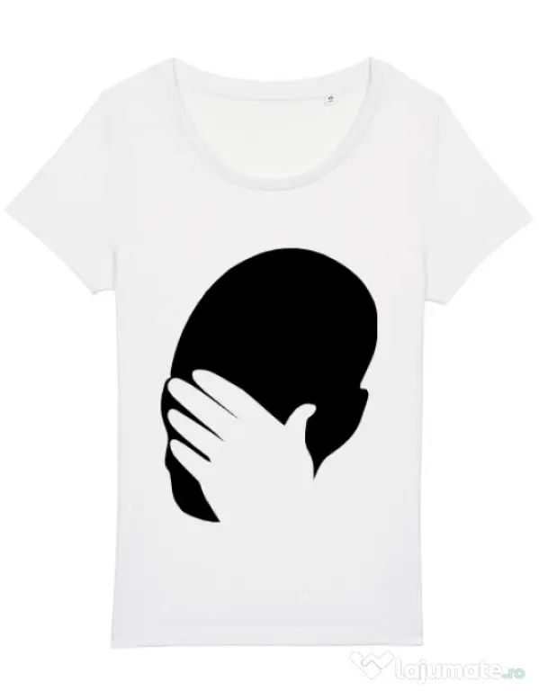 Tricou STANLEY STELLA dama Facepalm Alb