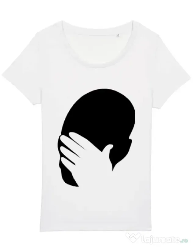 Tricou STANLEY STELLA dama Facepalm Alb