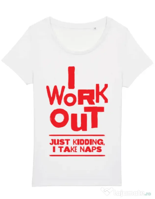 Tricou STANLEY STELLA dama I work out Alb