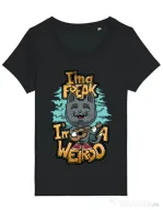 Tricou STANLEY STELLA dama I am a freak Negru