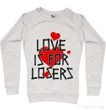 Bluza ADLER dama Love is for losers Migdala melanj