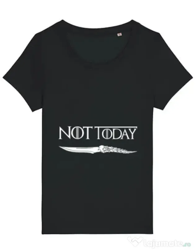 Tricou STANLEY STELLA dama Not today Negru