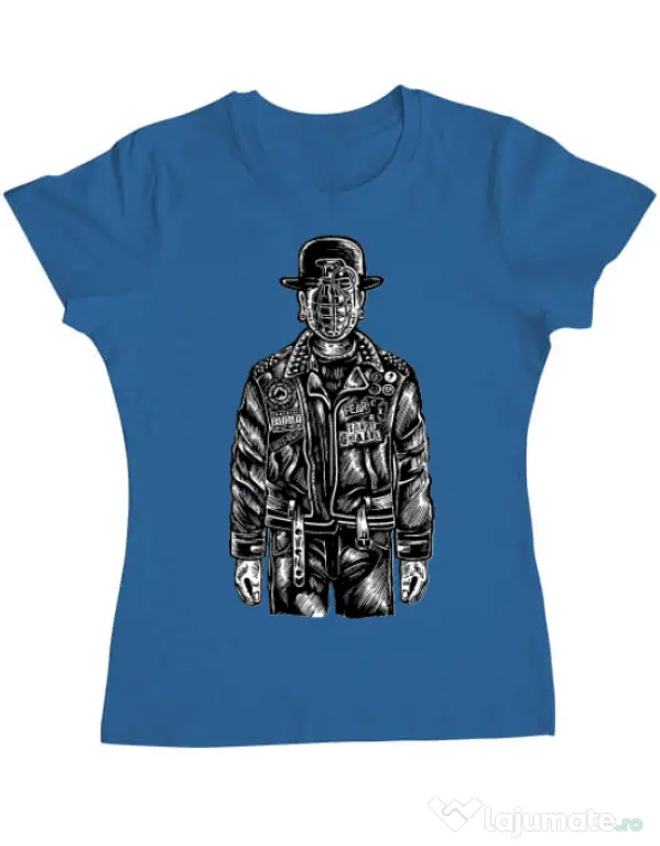 Tricou ADLER dama The son of grenade Albastru azuriu