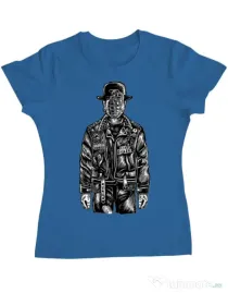 Tricou ADLER dama The son of grenade Albastru azuriu