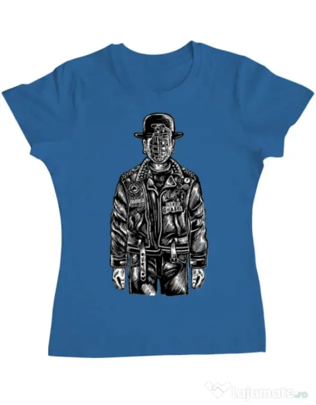 Tricou ADLER dama The son of grenade Albastru azuriu