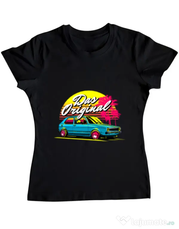Tricou ADLER dama Das original Negru