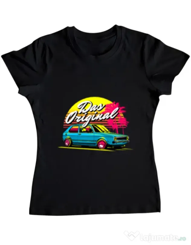 Tricou ADLER dama Das original Negru