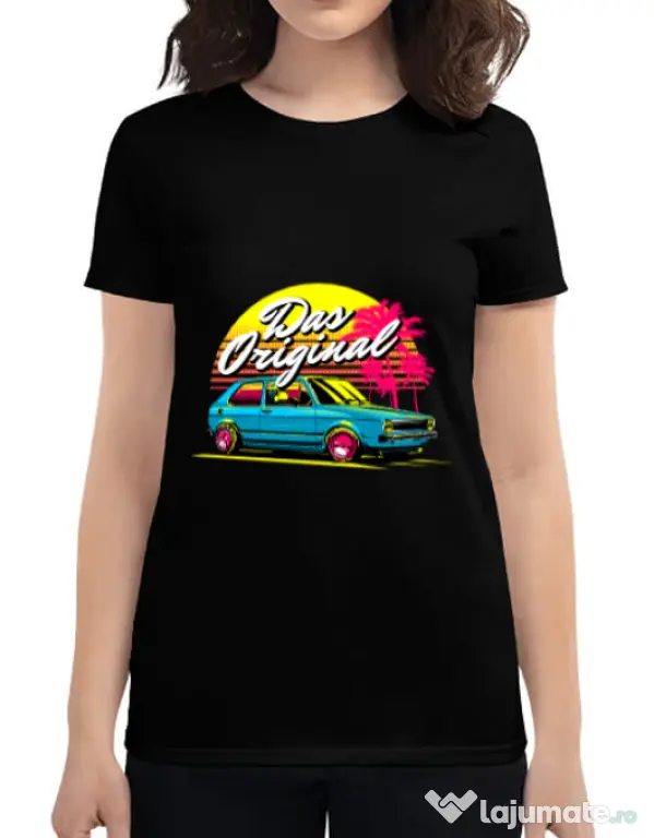 Tricou ADLER dama Das original Negru