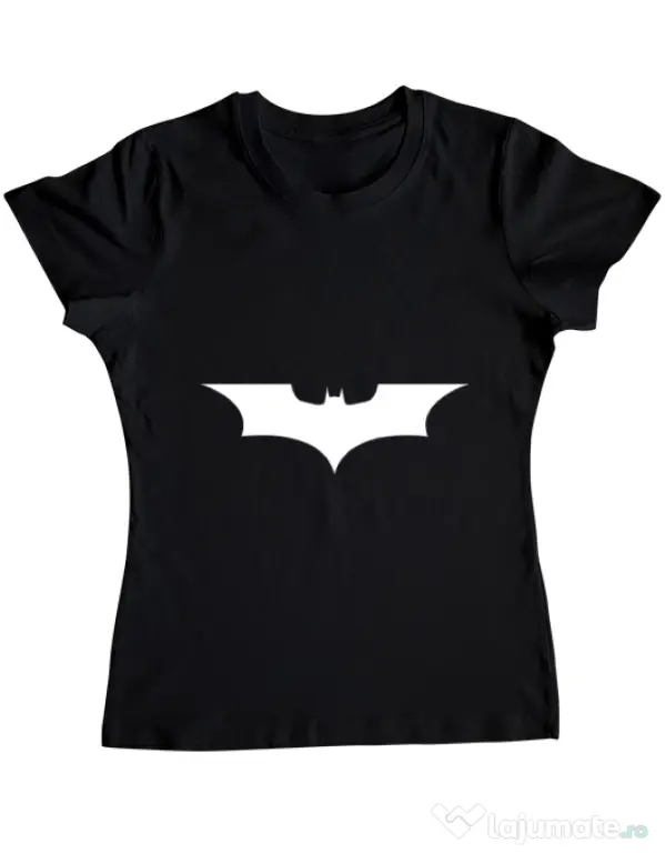Tricou ADLER dama Dark knight Negru