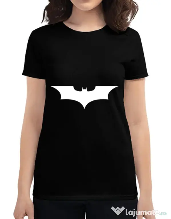 Tricou ADLER dama Dark knight Negru