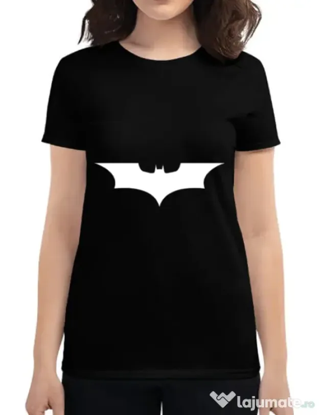 Tricou ADLER dama Dark knight Negru
