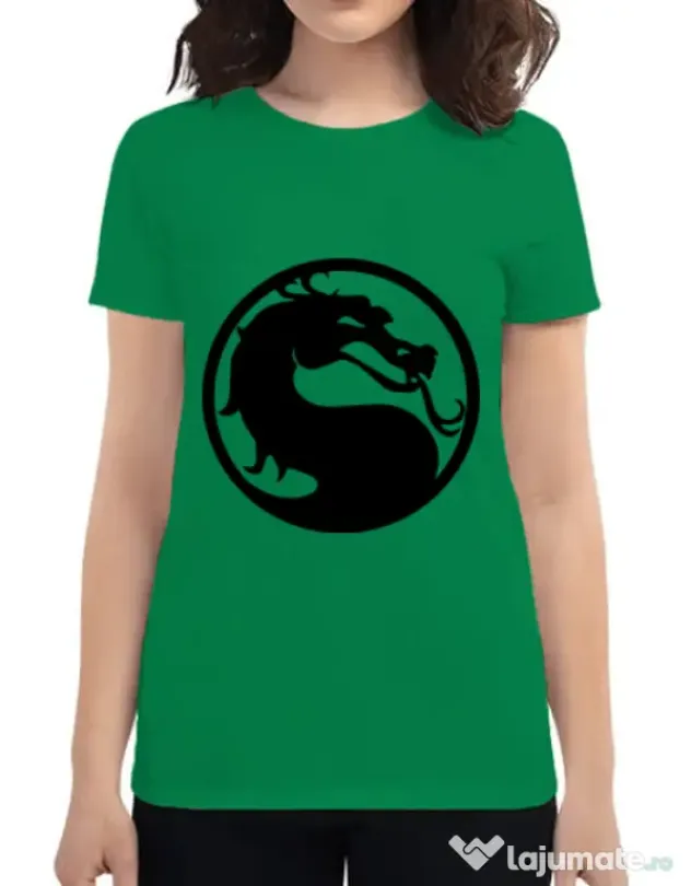 Tricou ADLER dama Kombat time Verde mediu