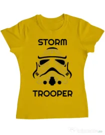 Tricou ADLER dama Storm trooper Galben