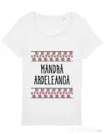 Tricou STANLEY STELLA dama Mandra ardeleanca Alb